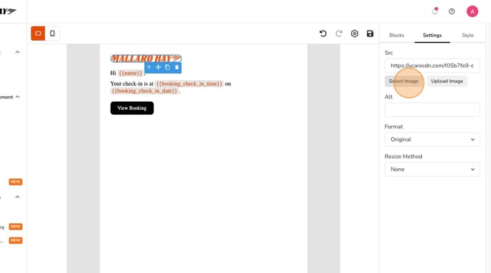 Create and Edit a New SMS Template - Step 23