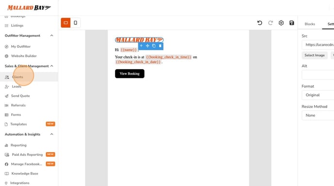 Create and Edit a New SMS Template - Step 25